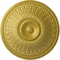 Ekena Millwork Modena Ceiling Medallion (Fits Canopies up to 5 1/4"), Hand-Painted Rich Gold, 23 1/2"OD x 3 1/2"P CM23MORGS - alternate 1